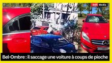 Bel-Ombre : il saccage une voiture à coups de pioche