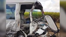 Cascavelle : collision entre un minibus et un van