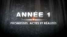 Année 1 – Promesses, Actes et Réalités