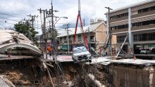 Thaïlande: une route s'effondre à Bangkok, des habitants forcés d'évacuer