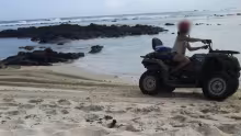 Polémique sur la circulation des quads sur la plage entre Le Bouchon et La Cambuse