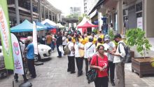 Caravane de santé : Santé et bien-être au rendez-vous au Port-Louis Waterfront