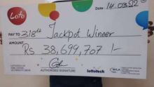 Loto : un Curepipien remporte Rs 38,6 millions