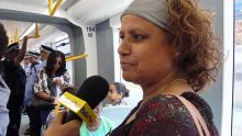 Etablie en France, la Mauricienne Cindy parmi les premiers passagers du Metro Express