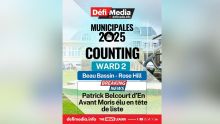 Municipales 2025 [Breaking News] Patrick Belcourt d’En Avant Moris élu en tête de liste au Ward 2 de Beau-Bassin/Rose-Hill