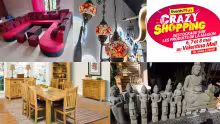Crazy Shopping : meubles et accessoires de décoration intérieure à prix cassés  