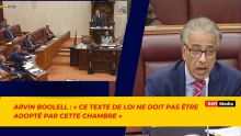 Arvin Boolell : « Ce texte de loi ne doit pas être adopté par cette Chambre » 