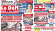 Voici la Une du Défi Plus de ce samedi 05 Août 2023