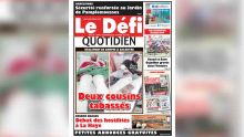 Voici la Une du Defi Quotidien de ce lundi 03 septembre 2018