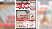 Voici la Une du Defi Quotidien de ce mardi 03 juillet 2018
