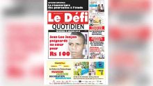 Voici la Une du Defi Quotidien de ce lundi 03 juin 2019