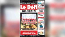 Voici la Une du Defi Quotidien de ce mardi 04 juin 2019