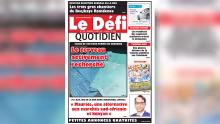 Voici la Une du Defi Quotidien de ce vendredi 16 août 2019