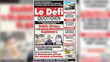 Voici la Une du Defi Quotidien de ce lundi 16 septembre 2019