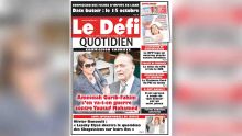 Voici la Une du Defi Quotidien de ce mardi 28 août 2018