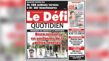 Voici la Une du Defi Quotidien de ce mardi 14 août 2018