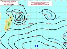 Météo : le cyclone Enawo se dirige vers Madagascar 