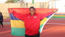 [Images] JIOI – Athlétisme - Disque dames : l’or et l’argent pour Maurice