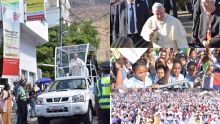 [En images] Les temps forts de la visite du pape François à Maurice