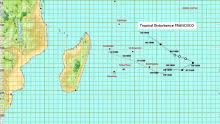 Météo : Francisco se déplace lentement vers le sud-ouest