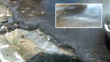 Fuite d’eau à la rue Bancilhon, Port-Louis