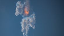 Starship, la plus grande fusée du monde, explose en vol après son premier décollage