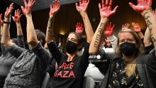 Sauvez les enfants de Gaza: des manifestants interrompent une audition de ministres au Congrès américain