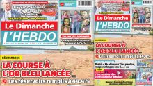 Voici la Une de Le Dimanche/L'Hebdo de ce dimanche 11 Décembre 2022