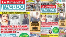 Voici la Une de Le Dimanche/L'Hebdo de ce Dimanche 12 Novembre 2023