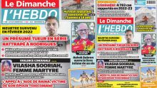 Voici la Une de Le Dimanche/L'Hebdo de ce Dimanche 19 Novembre 2023