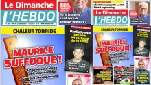 Voici la Une de Le Dimanche/L'Hebdo de ce Dimanche 07 Janvier 2024