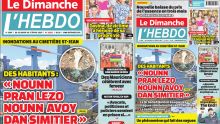 Voici la Une de Le Dimanche/L'Hebdo de ce Dimanche 28 Janvier 2024