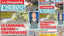 Voici la Une de Le Dimanche/L'Hebdo de ce Dimanche 23 Mars 2025