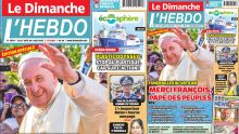Voici la Une de Le Dimanche/L'Hebdo de ce Dimanche 27 Avril 2025