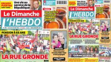 Voici la Une de Le Dimanche/L'Hebdo de ce Dimanche 22 Juin 2025