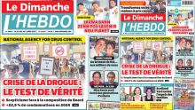 Voici la Une de Le Dimanche/L'Hebdo de ce Dimanche 29 Juin 2025