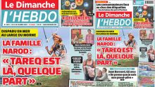 Voici la Une de Le Dimanche/L'Hebdo de ce Dimanche 13 Juillet 2025