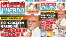 Voici la Une de Le Dimanche/L'Hebdo de ce Dimanche 10 Août 2025