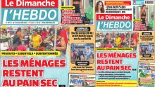 Voici la Une de Le Dimanche/L'Hebdo de ce Dimanche 17 Août 2025