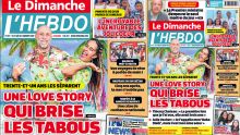 Voici la Une de Le Dimanche/L'Hebdo de ce Dimanche 31 Août 2025
