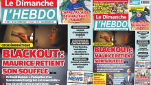 Voici la Une de Le Dimanche/L'Hebdo de ce Dimanche 05 Octobre 2025