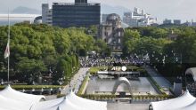 Hiroshima: 80 ans après, minute de silence à l'heure du largage de la bombe atomique