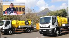 Waste Water Management Authority fait l’acquisition de deux camions, au coût de Rs 17 millions, pour le nettoyage des fosses 