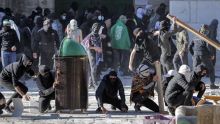 Plus de 150 Palestiniens blessés lors de heurts à Jérusalem