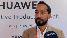 Déclaration de Joel L'Etourdi, Marketing Manager de Huawei après le lancement mondial de nouveaux produits de la marque chinoise à Paris vendredi.