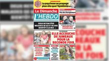 Voici la Une de Le Dimanche / L'Hebdo