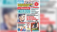 Voici la Une de Le Dimanche / L'Hebdo