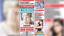 Voici la Une de Le Dimanche / L'Hebdo