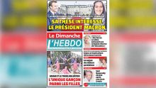 Voici la Une de Le Dimanche / L'Hebdo