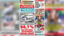 Voici la Une de Le Dimanche / L'Hebdo